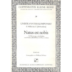 Natus est nobis : für Mezzosopran -Anonymus