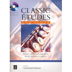 Classic Etudes for Flute (+ CD) -Diverse / Arr.Mary Karen Clardy