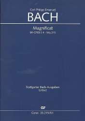 Magnificat D-Dur WQ215 : -Carl Philipp Emanuel Bach