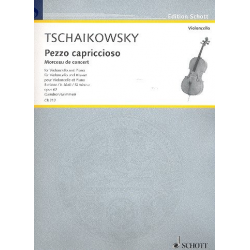 Pezzo capriccioso h-Moll op.62 : -Piotr Ilich Tchaikowsky (Pyotr Peter Ilyich Iljitsch Tschaikovsky) / Arr.Maurice Gendron