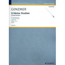 8 kleine Studien GeWV110 : für -Harald Genzmer