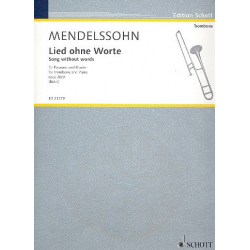 Lied ohne Worte op.30,3 : -Felix Mendelssohn-Bartholdy / Arr.Wolfgang Birtel