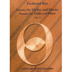 Sonate op.71 : für Violine und Klavier -Ferdinand Ries