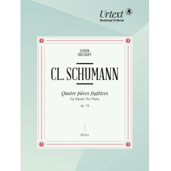 4 pièces fugitives op.15 : -Clara Schumann