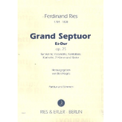 Grand Septuor Es-Dur op.25 : für Violine, Violoncello, -Ferdinand Ries