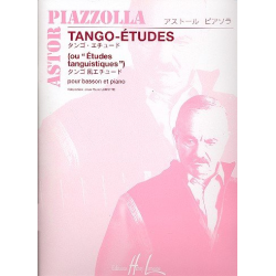 Tango-Études : pour basson et piano - Astor Piazzolla