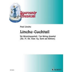 Lincke-Cocktail : für Streichquartett -Paul Lincke / Arr.Wolfgang Birtel