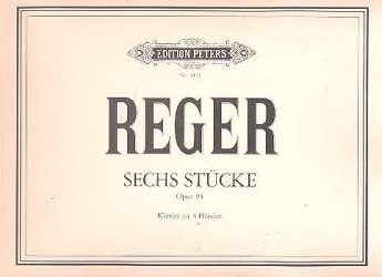 6 Stücke op.94 : für Klavier -Max Reger