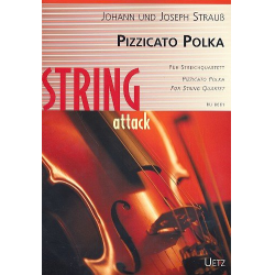 Pizzicato-Polka : für Streichquartett -Johann Strauß / Strauss (Sohn)