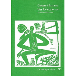 4 Ricercate : für Altblockflöte solo -Giovanni Bassano