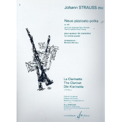Neue Pizzicato-Polka op.449 : pour -Johann Strauß / Strauss (Sohn)