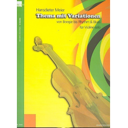 Thema mit Variationen : für Violine -Hansdieter Meier