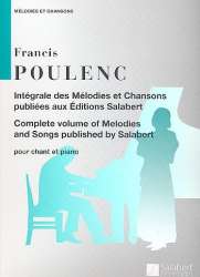 Melodies et chansons : pour chant -Francis Poulenc