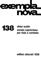 Sonata capricciosa : für Viola und -Viktor Evseevich Suslin