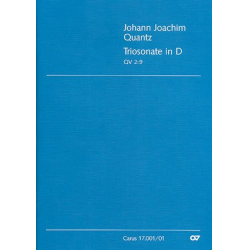 Triosonate D-Dur QV2,9 : -Johann Joachim Quantz