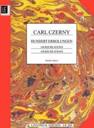 100 Erholungen : für Klavier -Carl Czerny