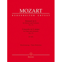 Konzert G-Dur KV453 für Klavier -Wolfgang Amadeus Mozart