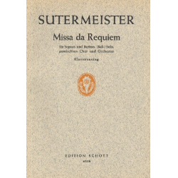 MISSA DA REQUIEM : FUER SOPRAN, -Heinrich Sutermeister