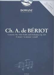 Konzert Nr. 9 für Violine und Orchester op. 104 in a-moll -Charles  A. de Bériot