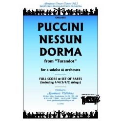 Nessun Dorma -Giacomo Puccini