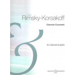 Concerto for Clarinet & Piano -Nicolaj / Nicolai / Nikolay Rimskij-Korsakov