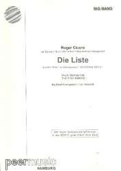 JE: Die Liste - Roger Cicero -Roger Cicero / Arr.Lutz Krajenski