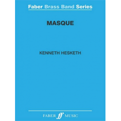 BRASS BAND: Masque (Score & Parts) -Kenneth Hesketh