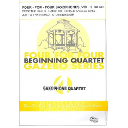 Four-For-Four Saxophones Vol. 3 -Traditional / Arr.Bill Holcombe