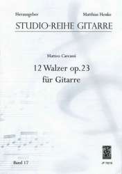 12 Walzer für Gitarre -Matteo Carcassi