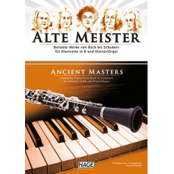Alte Meister für Klarinette in B und Klavier/Orgel -Franz Kanefzky