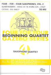 Four-For-Four Saxophones Vol. 2 -Bill Holcombe