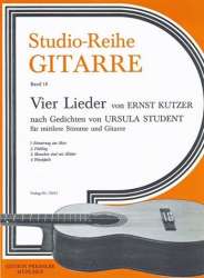 Vier Lieder op. 109 -Ernst Kutzer