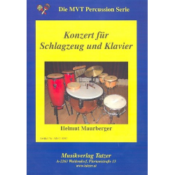 Konzert für Schlagzeug und Klavier -Helmut Maurberger