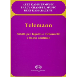 Sonate Es-Dur für Fagott (Vc) und Klavier -Georg Philipp Telemann / Arr.Imre Rudas