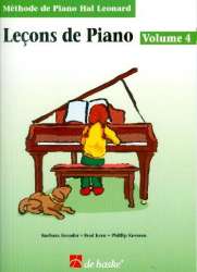 Méthode de piano Hal Leonard vol.4 - Lecons : -Barbara Kreader