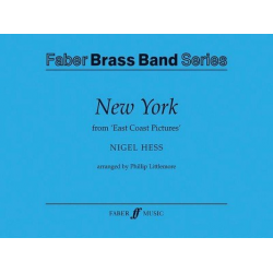 New York. Brass band (score and parts) -Nigel Hess