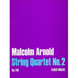String Quartet No.2 (score) -Malcolm Arnold