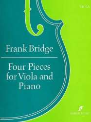4 Pieces : for viola and piano -Frank Bridge