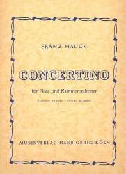 Concertino für Flöte und Orchester : -Franz Hauck