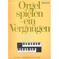 Orgel spielen ein Vergnügen Band 6 -Stefan Laad