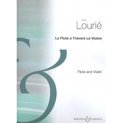La flute a travers le violon : for flute -Arthur Lourie