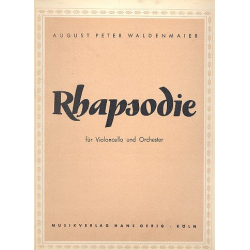 Rhapsodie für Violoncello und -August Peter Waldenmaier