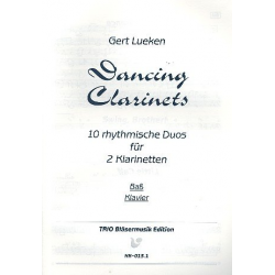 Dancing Clarinets : 10 rhythmische -Gert Lüken