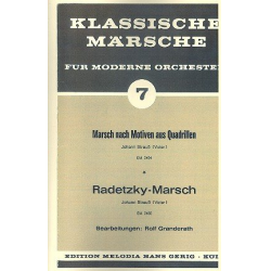Radetzky-Marsch : für Salonorchester -Johann Strauß / Strauss (Vater)