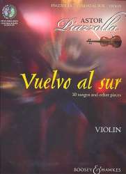 Vuelvo al sur (+CD) : for violin -Astor Piazzolla