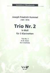 Trio b-Moll Nr.2 : für 3 Klarinetten -Josef Hummel