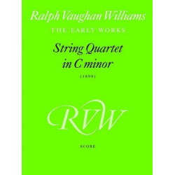 String Quartet c minor : score -Ralph Vaughan Williams