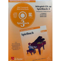 Klavierschule Band 3 - Spielbuch : CD -Barbara Kreader