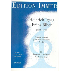 Sonate Nr.4 : für Trompete, -Heinrich Ignaz Franz von Biber