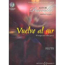 Vuelvo al sur (+CD) : for flute - Astor Piazzolla